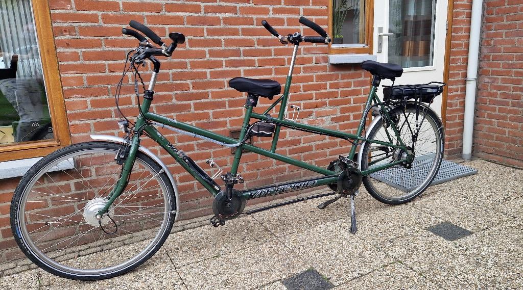 Tandem Vittorio met Rohloffnaaf, Fietsen en Brommers, Gebruikt, Vering, 10 tot 15 versnellingen, 55 cm of meer