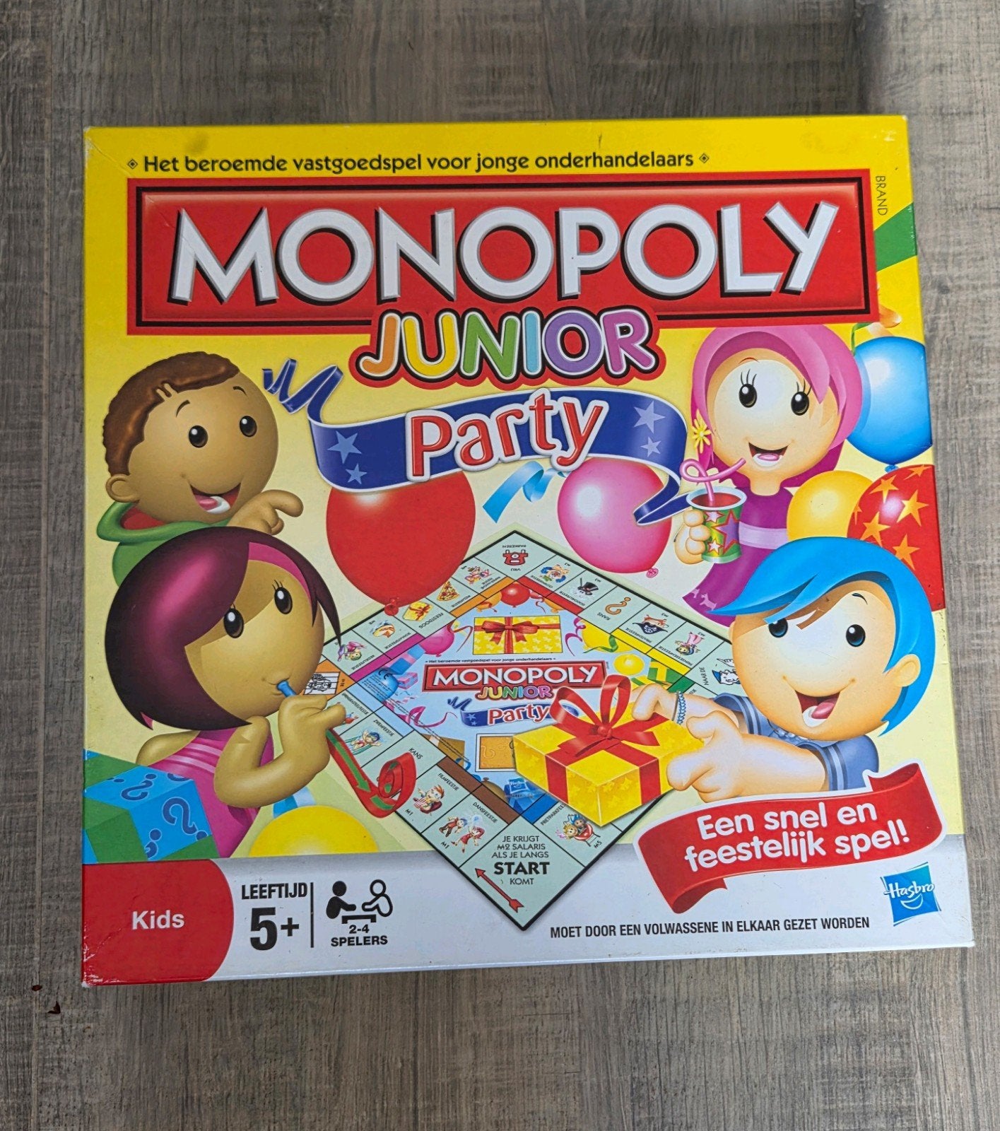 Monopoly Junior Party 🎁, Een of twee spelers, Ophalen, Gebruikt, Hasbro