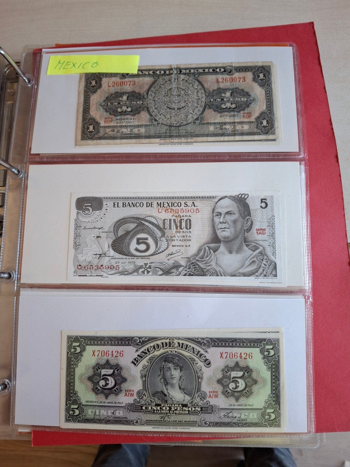 17 Mexicaanse bankbiljetten - Diverse coupures, Ophalen of Verzenden, Noord-Amerika, Setje