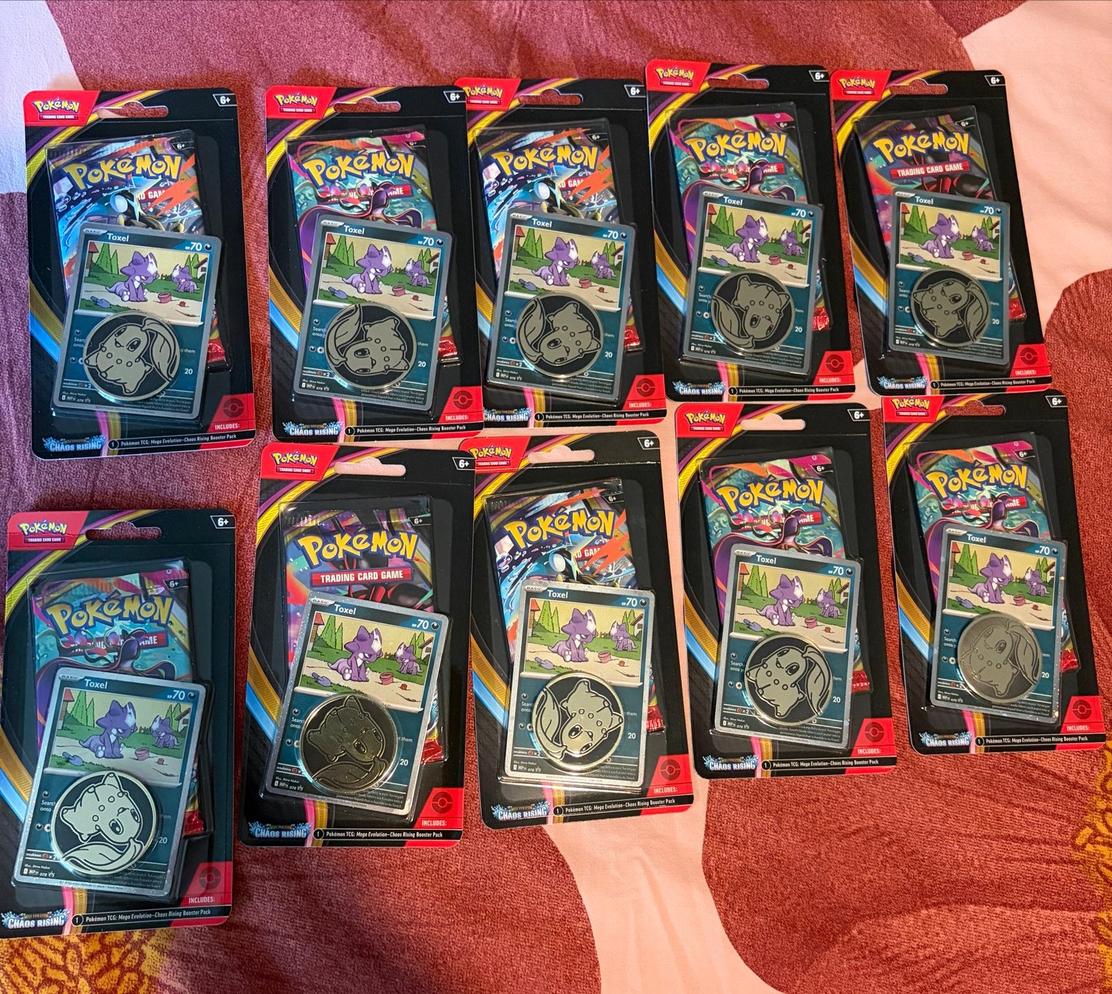 Pokémon TCG Mega Evolution Chaos Rising Booster Packs, Ophalen of Verzenden, Nieuw, Booster