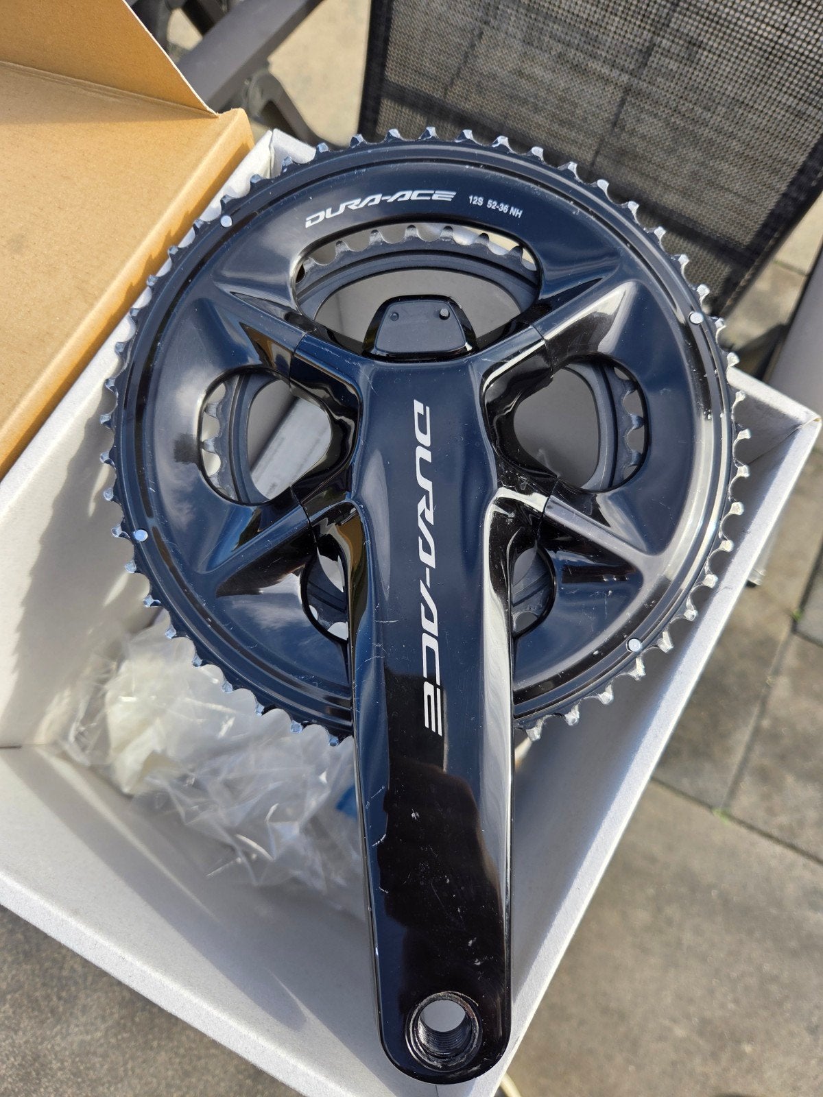 dura ace 9200dubbele powermeter,vermogensmeter 172.5 cranck, Ophalen of Verzenden