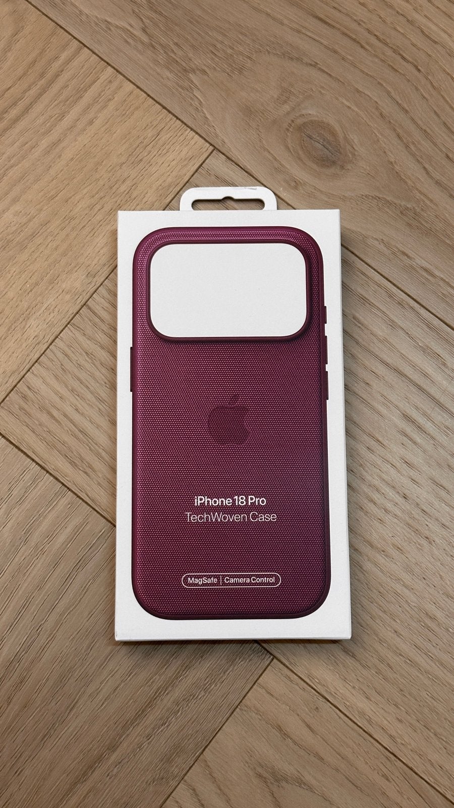 Apple Iphone 18 pro techwoven case hoesje bescherming, Ophalen, Nieuw