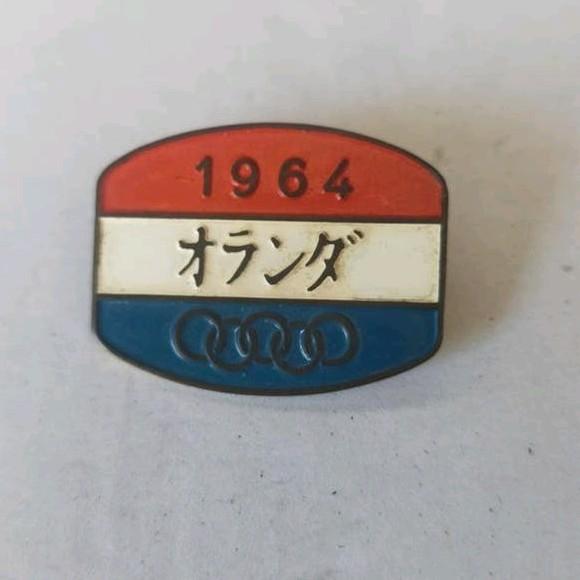 Origineel Olympische Spelen Tokyo 1964 Speldje – N, Ophalen of Verzenden, Gebruikt