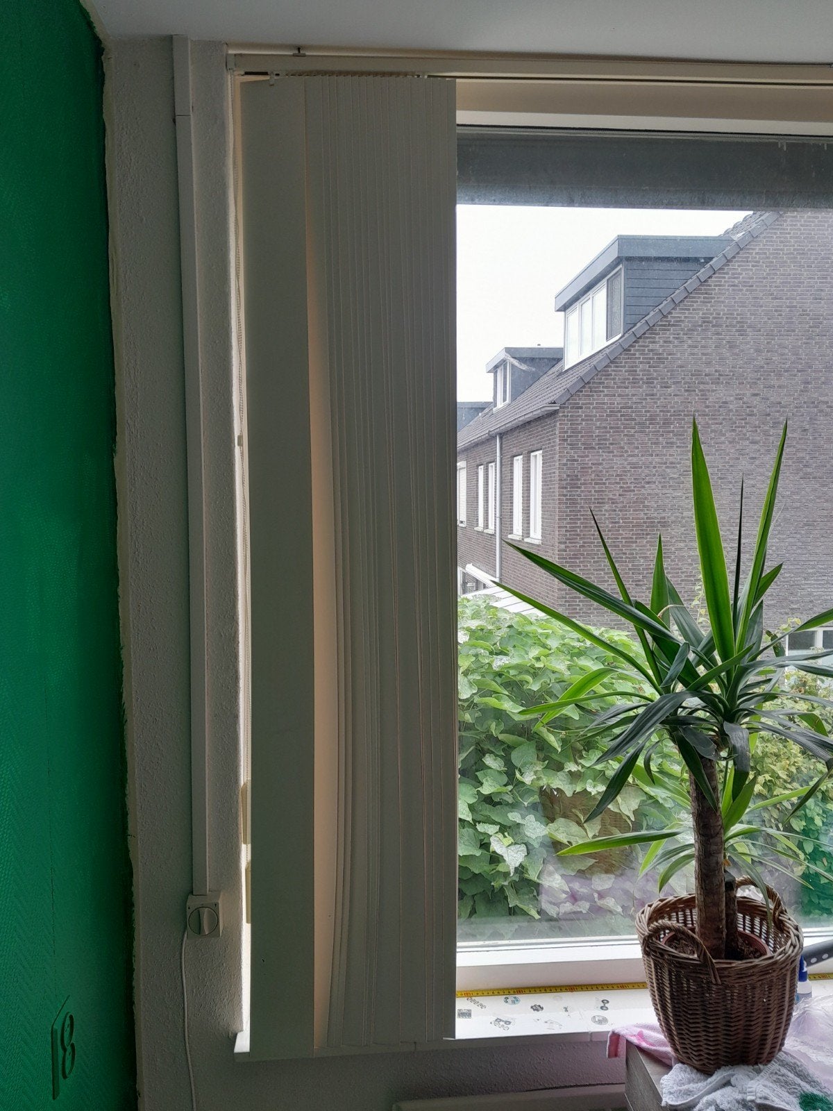 verticale lamellen gratis op te halen, Ophalen, Gebruikt, Wit, 166 cm