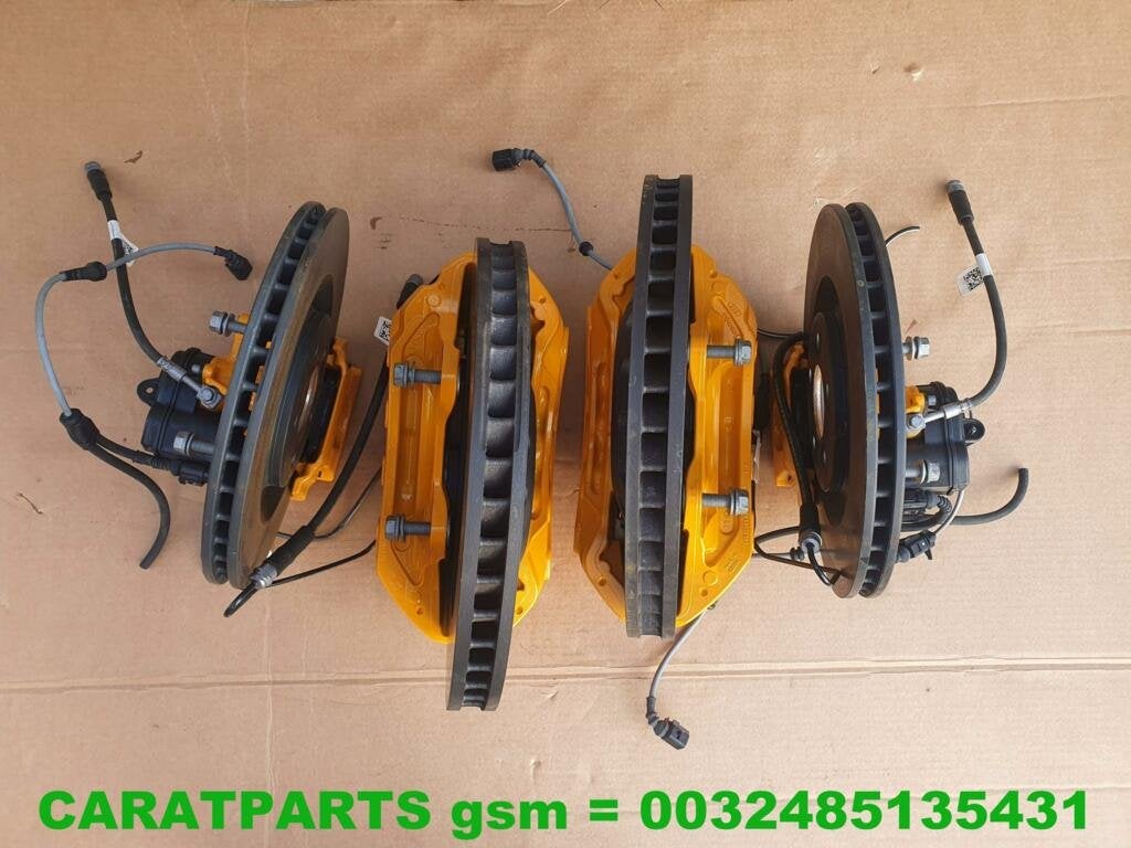 Brembo Big Brakes remklauwen upgrade set remschijven 400X38, Gebruikt, AUDI AG, Auto-Union-Strasse 1
85045  Ingolstadt, DE, Ophalen of Verzenden