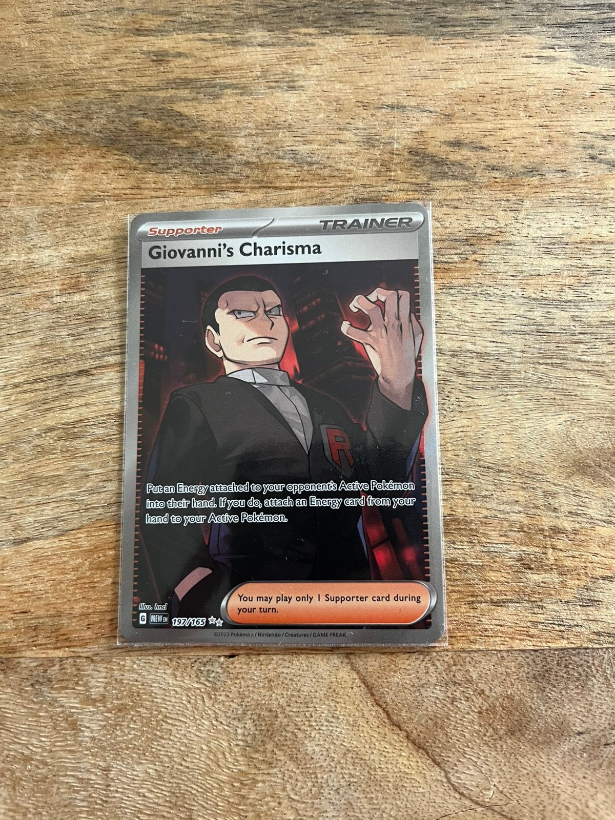 Giovanni’s charisma 197 (151), Ophalen, Zo goed als nieuw