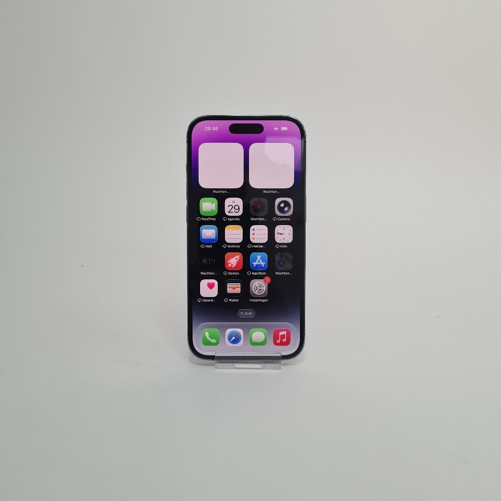 Apple iPhone 14 Pro 128GB Paars | Accu 88%, Paars, 88 %, Ophalen of Verzenden, 128 GB