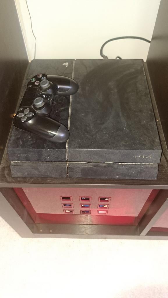 PlayStation met controller en GTA 5 - Zonder defecten, Ophalen of Verzenden, Met 1 controller, Original, Gebruikt