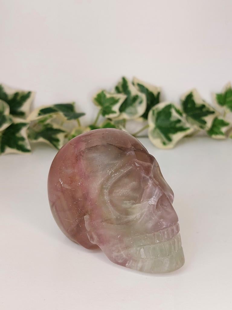 Fluoriet human skull B-kneusje, Sieraden, Tassen en Uiterlijk, Edelstenen, Ophalen of Verzenden, Nieuw