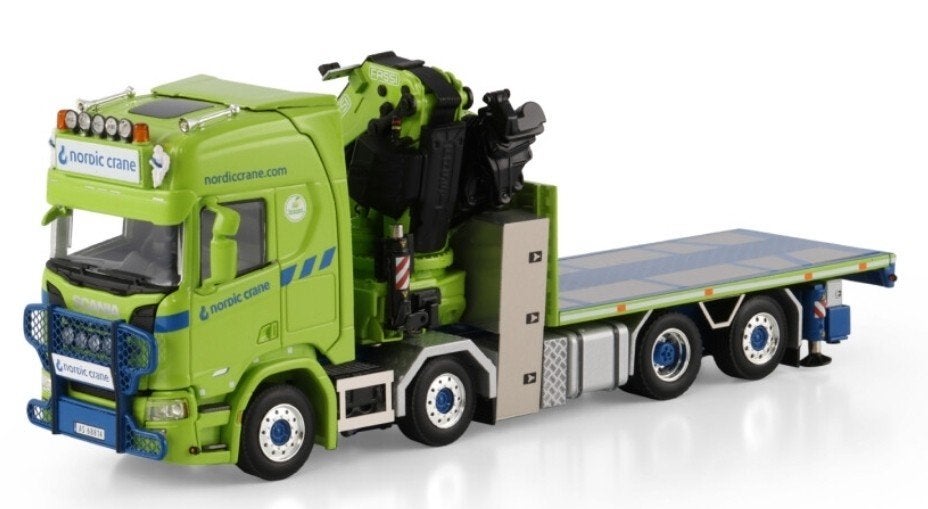 WSI SCANIA R HIGHLINE AUTOLAADKRAAN - NORDIC CRANE, Hobby en Vrije tijd, Wsi, ., Nieuw, Ophalen of Verzenden