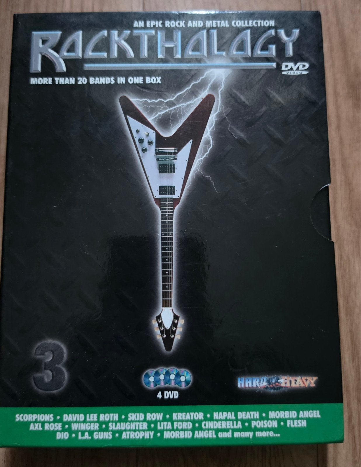 Rock Thalagy More Then 20 Bands In A Box(3) 4 Dvd Box, Alle leeftijden, Ophalen of Verzenden, Zo goed als nieuw