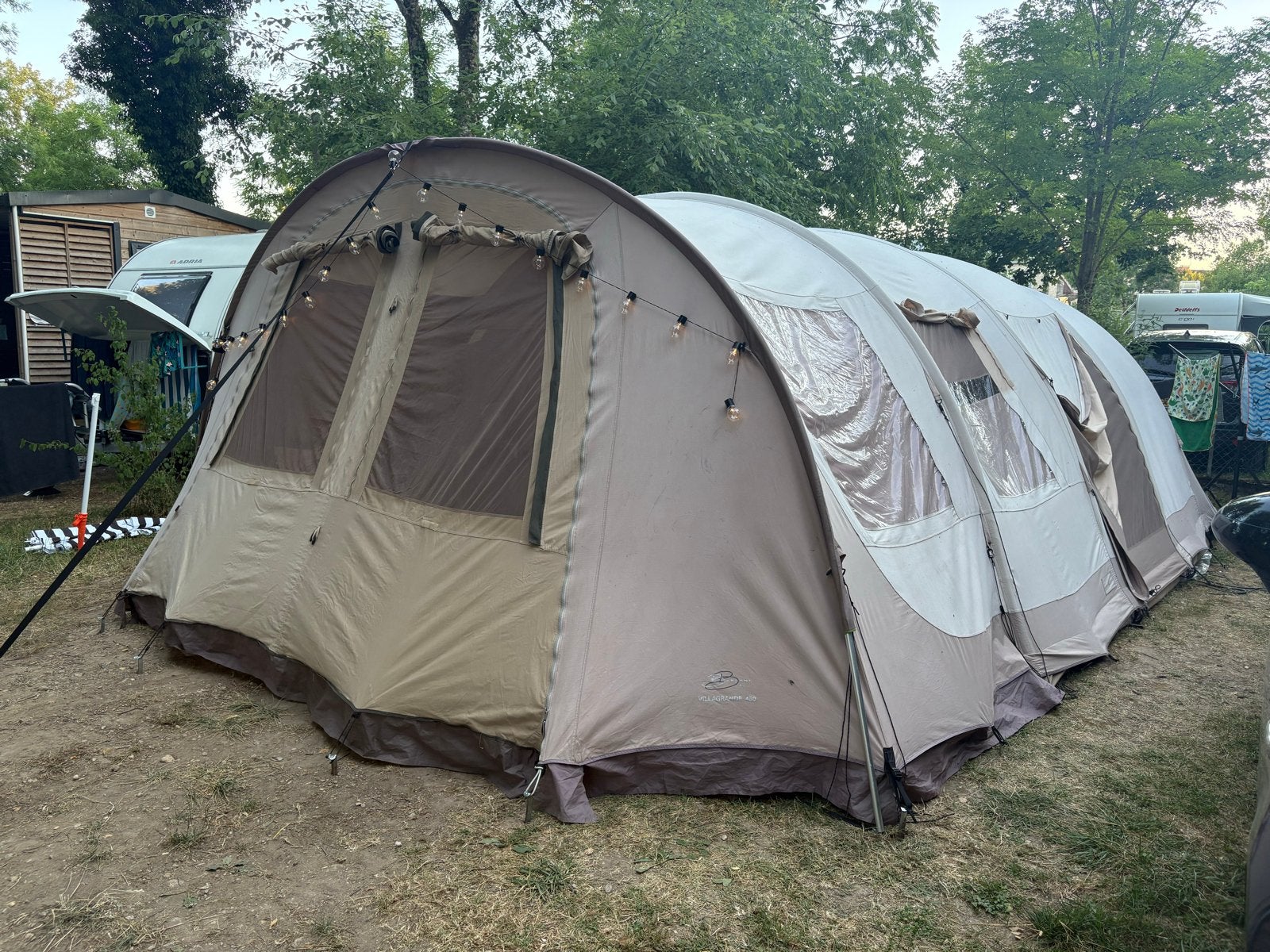 Bardani Villagrande 450 familietent 6-persoons tent, Ophalen, Gebruikt, Tot en met 6