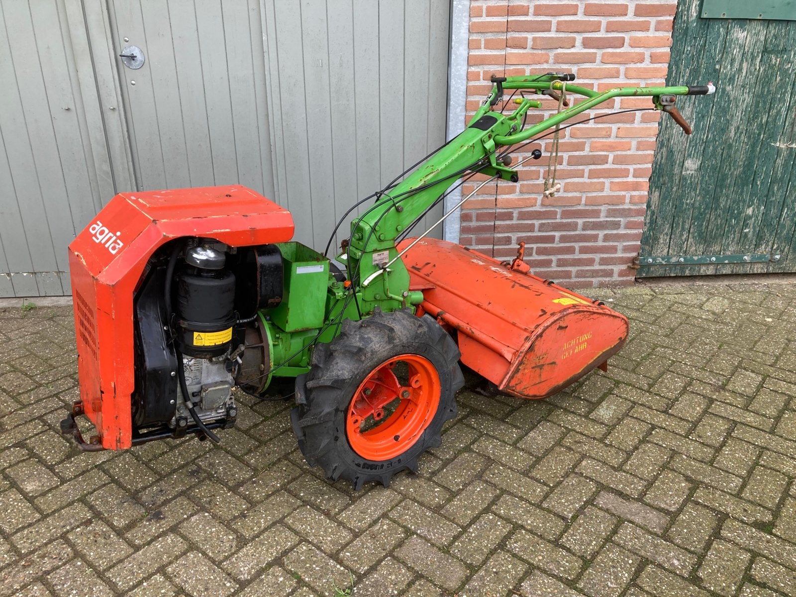 Agria 3700 diesel ld510 lombardini, Tuin en Terras, Ophalen of Verzenden, Zo goed als nieuw