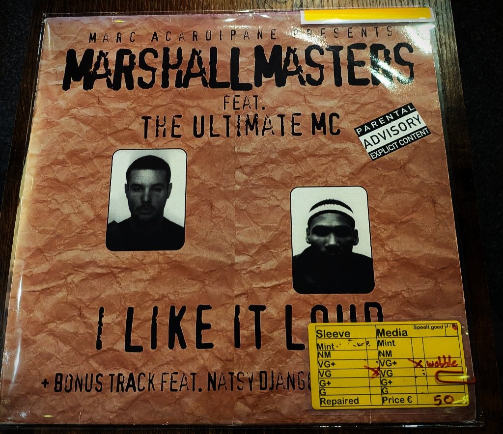Marshal Masters - I Like it Loud, Gebruikt, Ophalen of Verzenden, EP, 12 inch