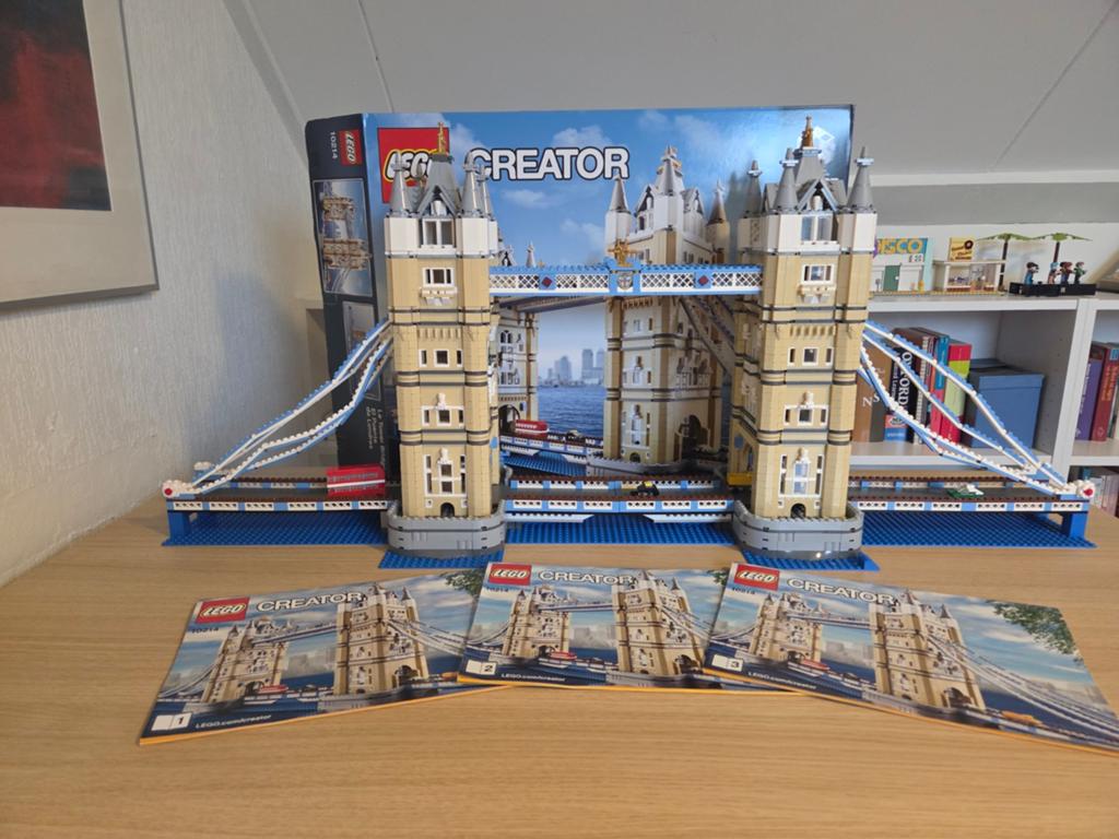 Lego 10214 tower bridge, Ophalen of Verzenden, Zo goed als nieuw, Overige typen