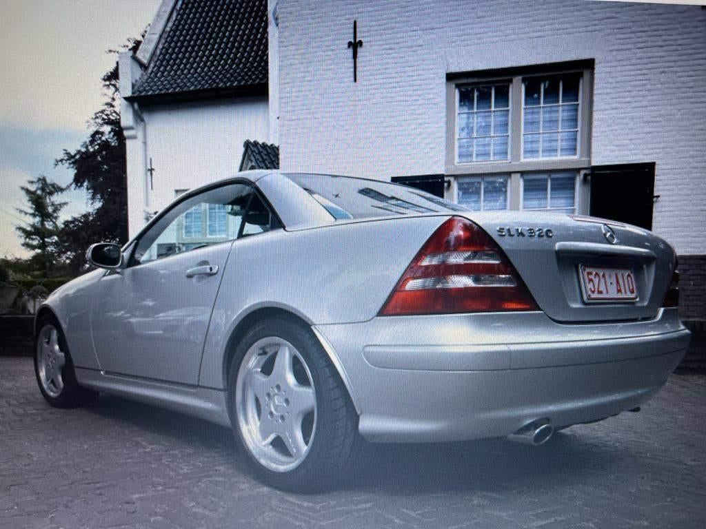 Mercedes SLK 320 V6, Automaat, Achterwielaandrijving, Zwart, Cabriolet