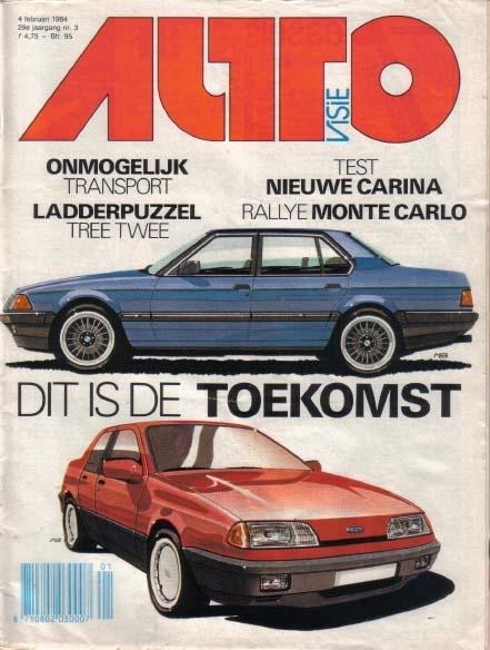 Autovisie 3 1984 : VW Golf GTI - Toyota Carina II - Volvo, Ophalen of Verzenden, Gelezen, Algemeen