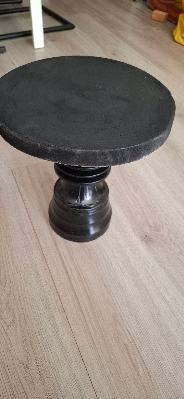 Stijlvolle plantenstandaard / bijzettafel - Zwart, Huis en Inrichting, Woonaccessoires | Zuilen en Pilaren, Ophalen of Verzenden