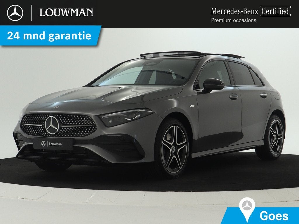 Mercedes-Benz A-Klasse 250 e Business Solution AMG | Nightpa, Auto's, Mercedes-Benz, 12 maanden, 4 cilinders, 15 kWh, Bedrijf