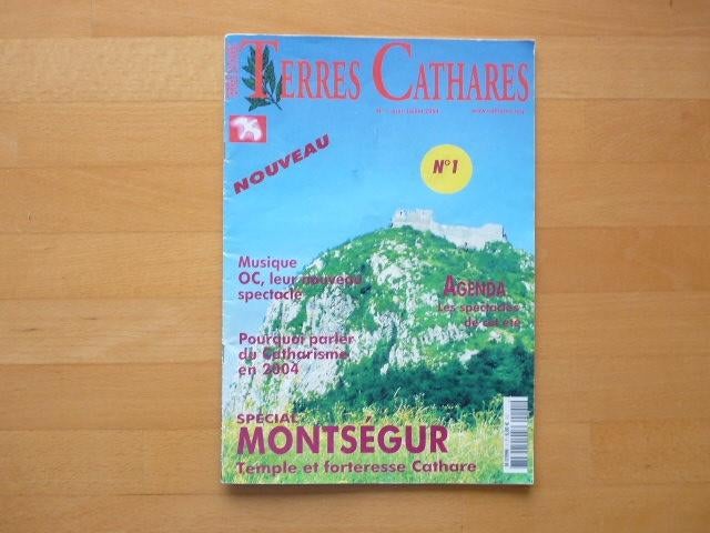 Terres Cathares, 2004, tijdschrift, Special Montsegur, Boeken, Overige merken, Europa, Ophalen of Verzenden, Zo goed als nieuw