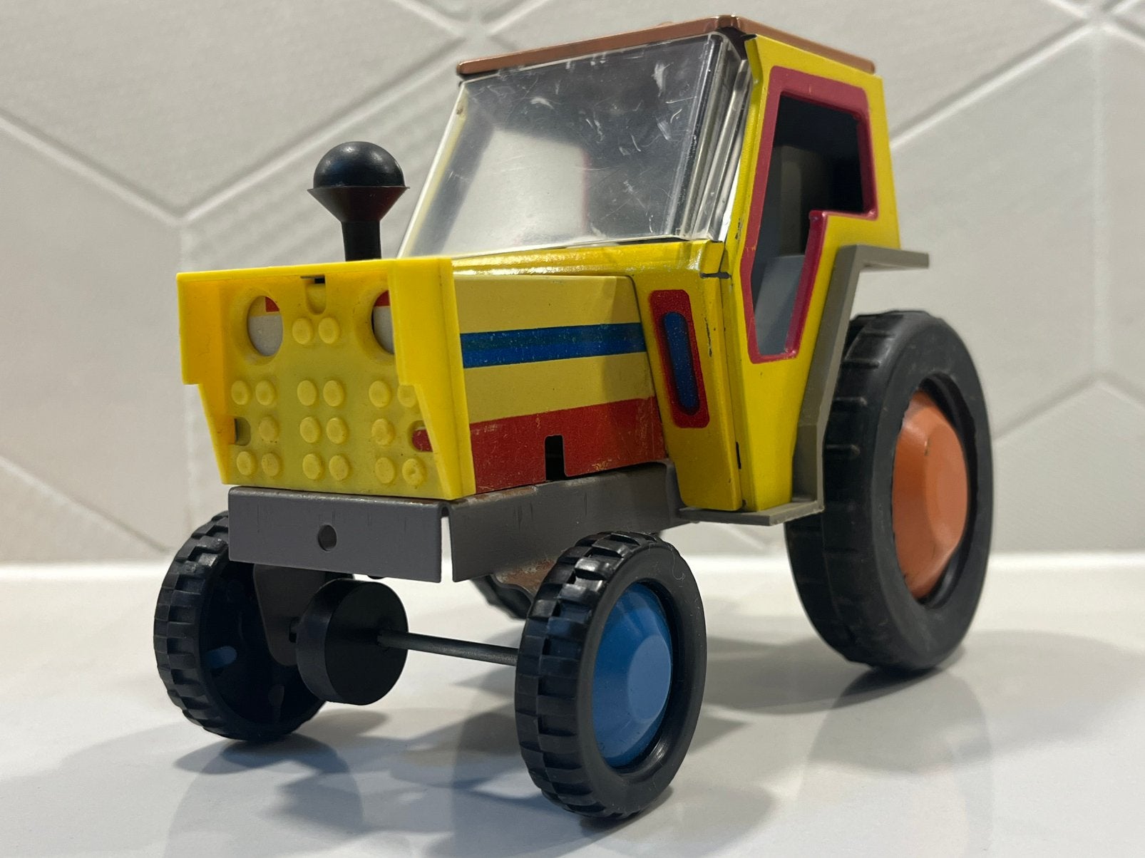 Vintage Piko Blikken speelgoed Tractor – DDR Oost-Duitsland, Verzenden