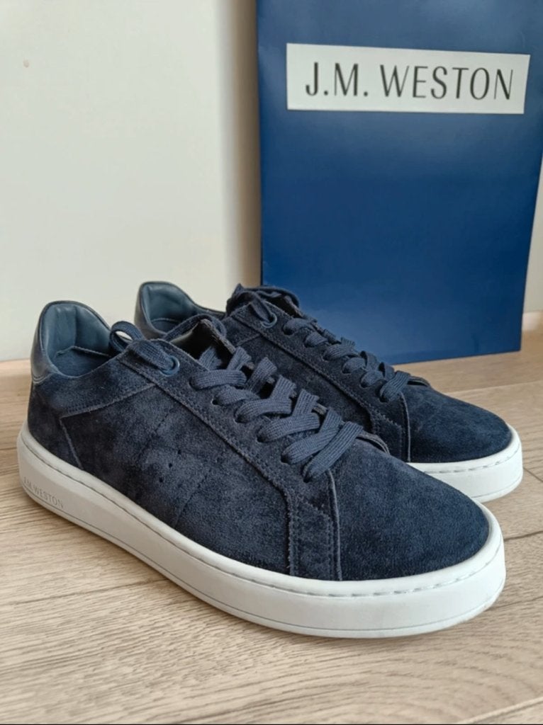 Hoge kwaliteit J.M. Weston schoenen, J.M. Weston, Blauw, Ophalen of Verzenden, Zo goed als nieuw