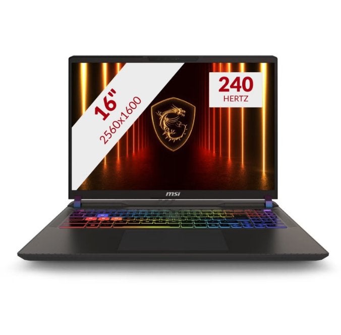 MSI Vector 16 HX AI Ultra 9 275HX RTX 5070 Ti Gaming Laptop!, Qwerty, Nieuw, MSI, Met videokaart