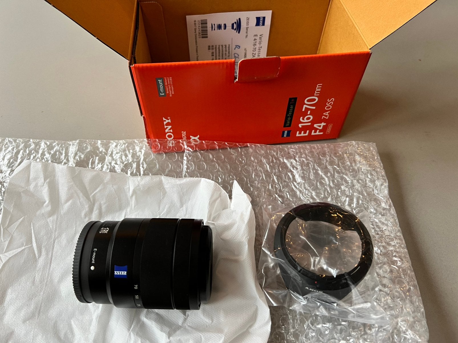 Carl Zeiss zoomlens 16-70 f4 voor Sony, Ophalen of Verzenden, Sony, 8 keer of meer