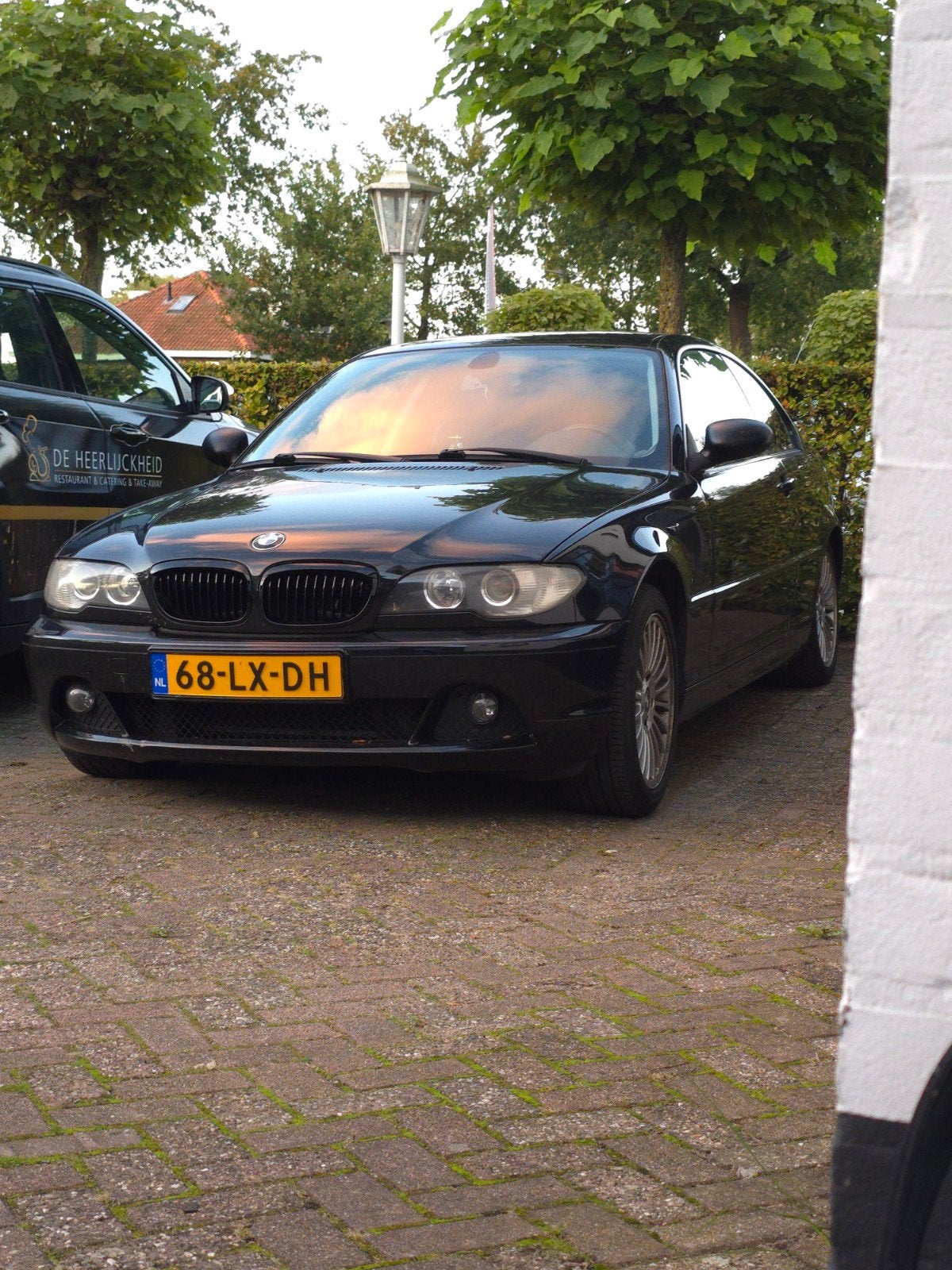 BMW 3-Serie 2.0 CI 318 Coupe 2003 Zwart e46, Auto's, BMW, Particulier, 3-Serie, Achteruitrijcamera, Airbags, Airconditioning, Alarm