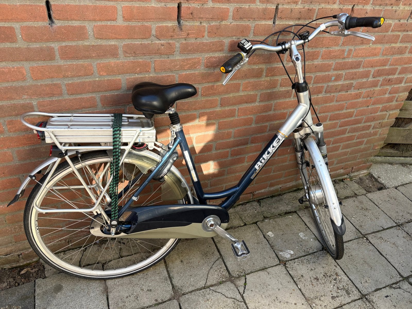 Gebruikte Bikkel E-bike met voorwielmotor, Gebruikt, 51 tot 55 cm, 30 tot 50 km per accu, Ophalen