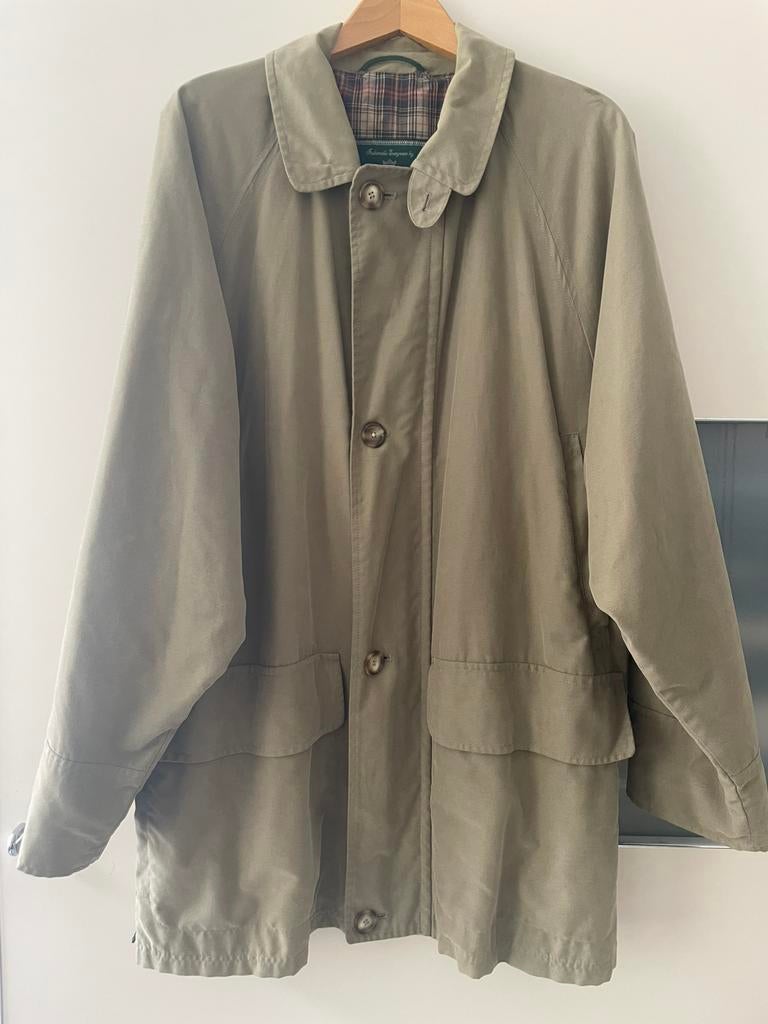 Wellington trenchcoat, regenjas, khaki, maat L, Ophalen of Verzenden, Zo goed als nieuw, Maat 52/54 (L), Beige