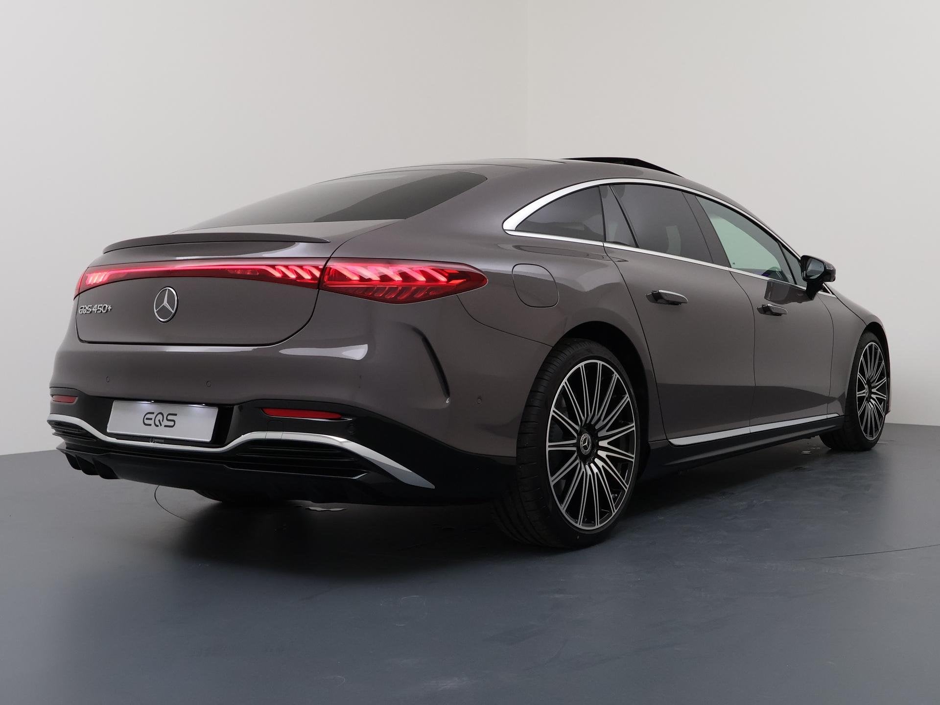 Mercedes-Benz EQS 450+ AMG Line 122 kWh | Premium pakket | 2, Auto's, Automaat, 122 kWh, Achterwielaandrijving, Zwart