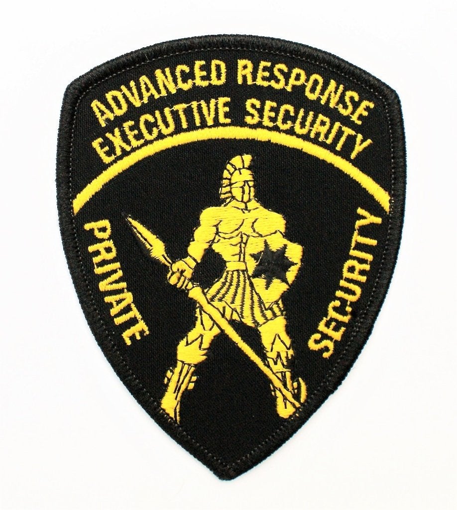Embleem - Patch Advanced Response Security, Ophalen of Verzenden, Overige soorten, Amerika, Embleem of Badge