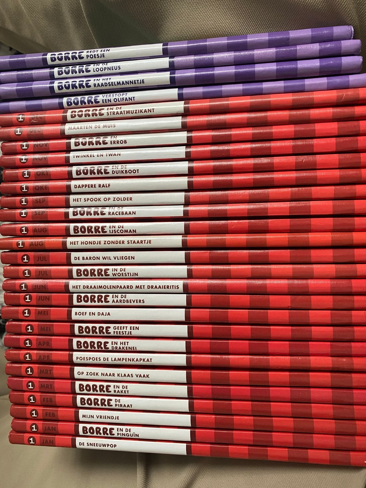 Borre Boeken Collectie - 25 Stuks, Boeken, Kinderboeken | Jeugd | onder 10 jaar, Ophalen, Zo goed als nieuw, Fictie algemeen