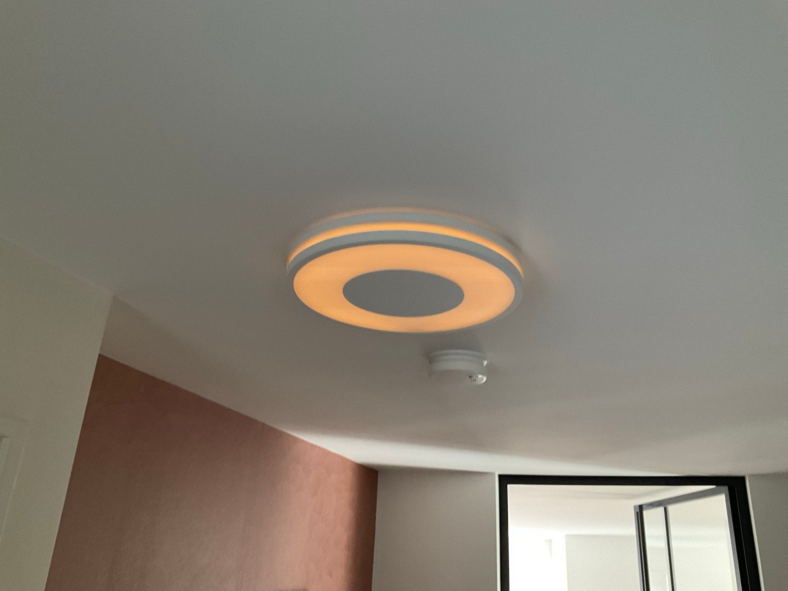 Philips Hue Being plafondlamp, rond wit. 3 stks, Huis en Inrichting, Modern, LED, Ophalen of Verzenden, Zo goed als nieuw