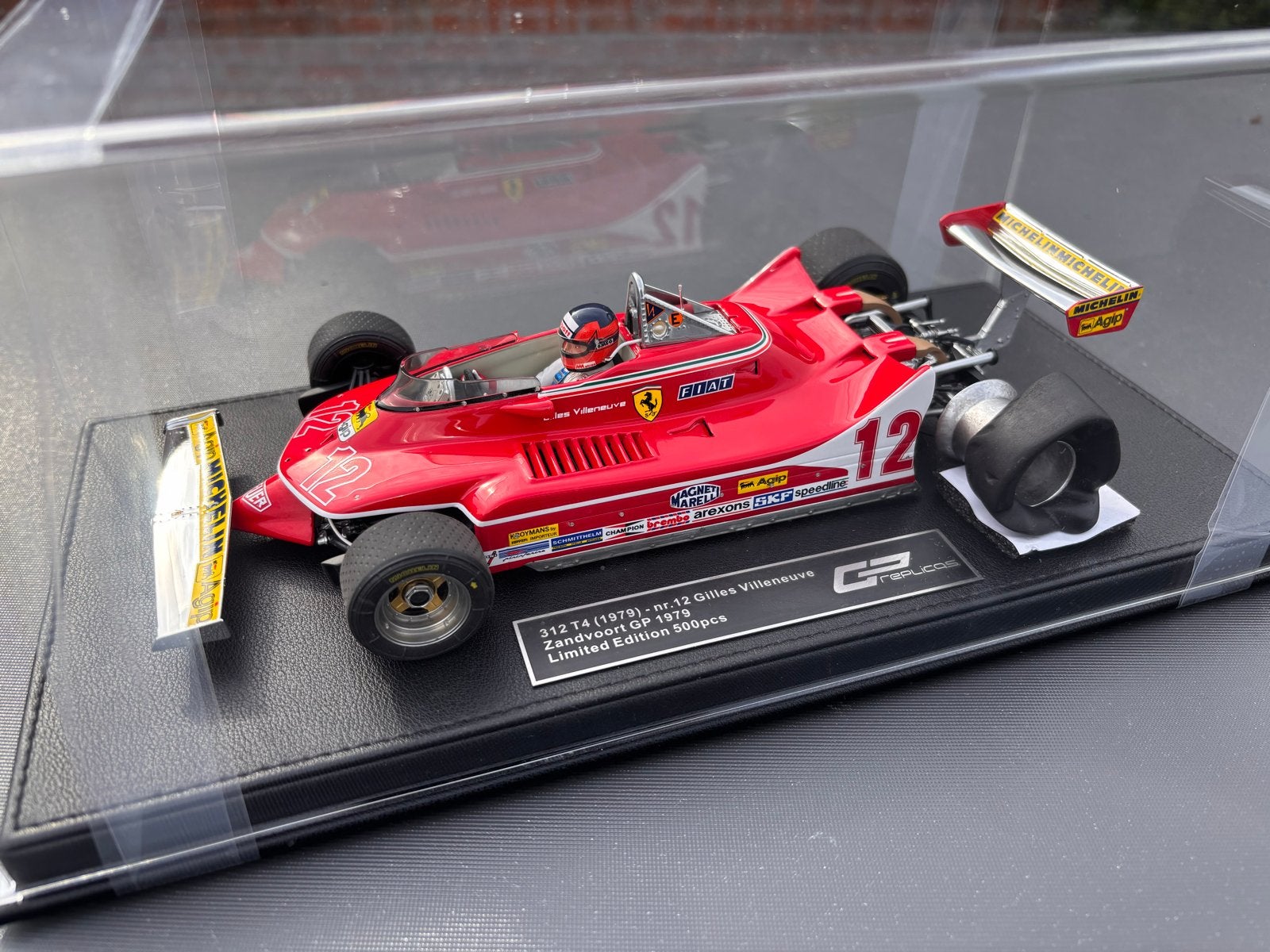 Ferrari 312 T4 Gilles Villeneuve Zandvoort GP Replicas 1:18, Overige merken, Gp replicas, Auto, .