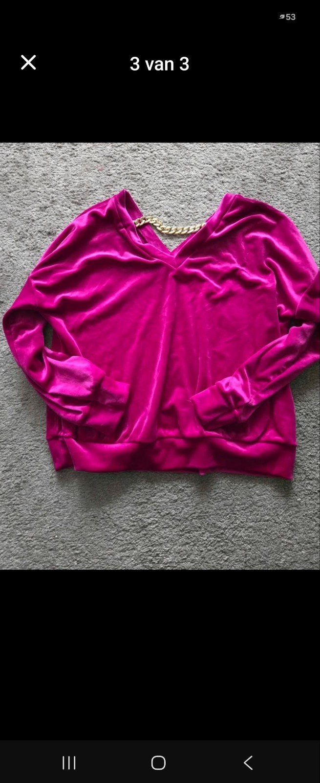 velours huispak 15 euro, Ophalen of Verzenden, Nieuw