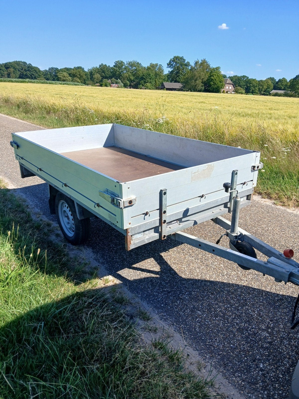 Anssems plateau aanhanger., Auto diversen, Aanhangers en Bagagewagens, Ophalen, Zo goed als nieuw