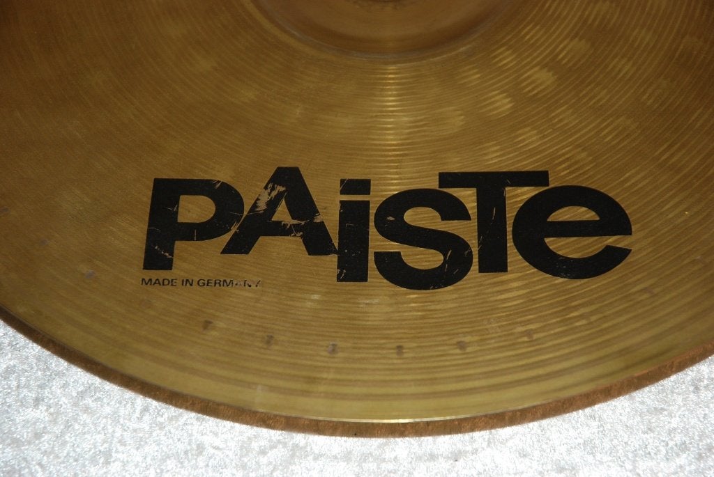Paiste 302 crash bekken 978gr 16 inch  <26261184>, Gebruikt, ., Drums of Percussie, Ophalen of Verzenden