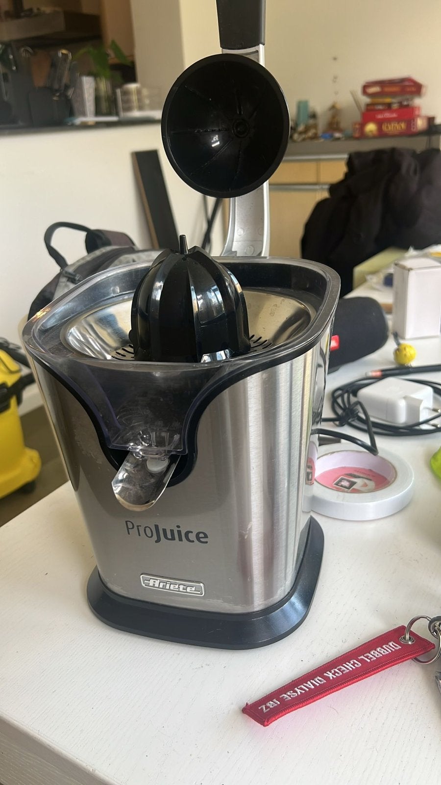Ariete Projuice elektrische citruspers met hendel, Minder dan 1 liter, Ophalen, Zo goed als nieuw, 1 snelheid