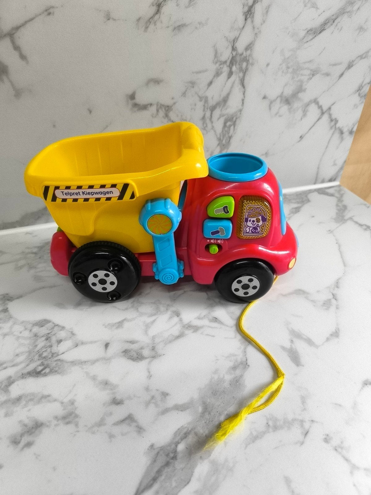 VTech Telpret Kiepwagen met ballen, Ophalen, Gebruikt