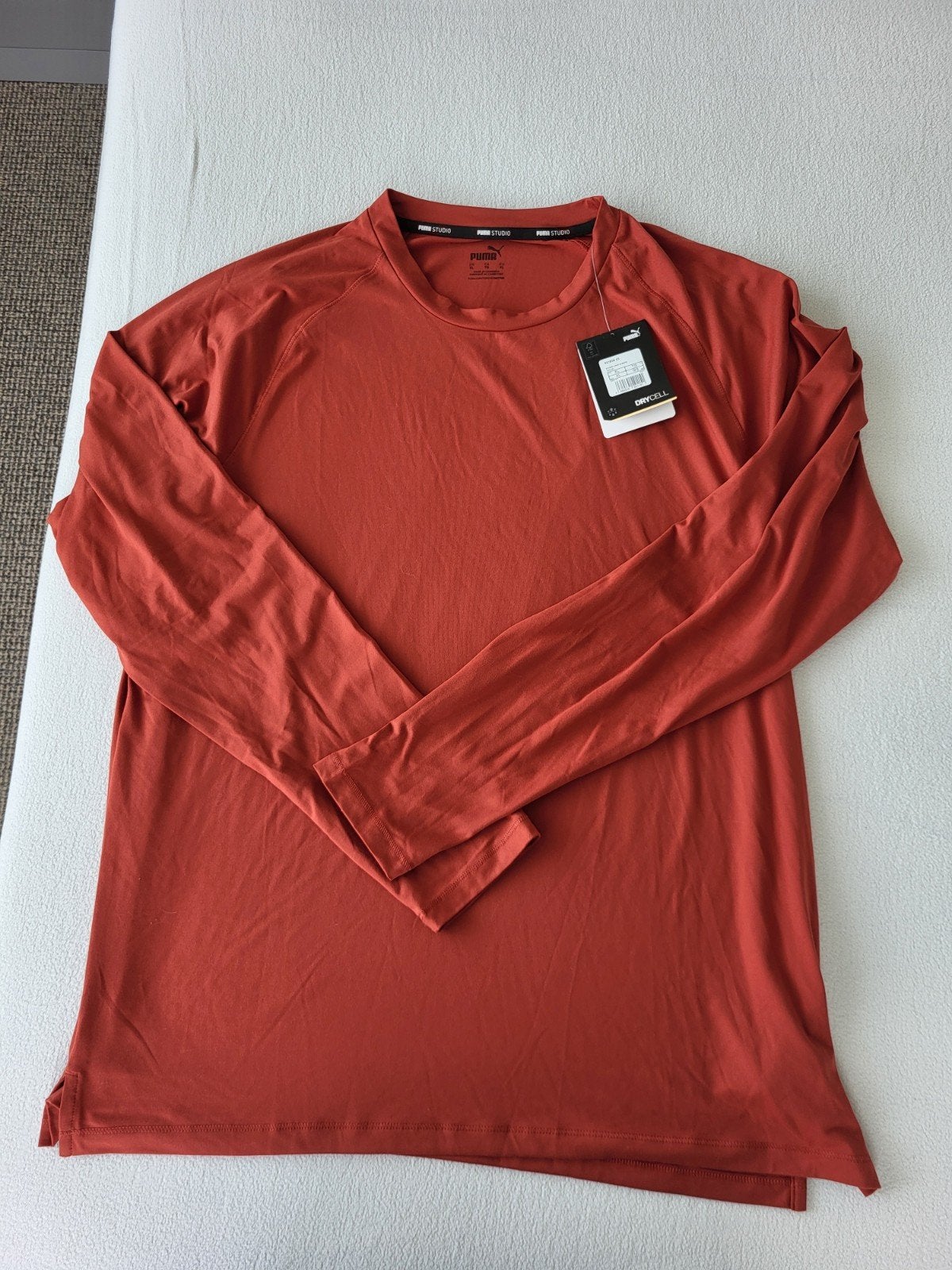 Puma Studio Longsleeve DryCELL Heren T-shirt XL Nieuw, Puma, Bruin, Ophalen of Verzenden, Maat 56/58 (XL)