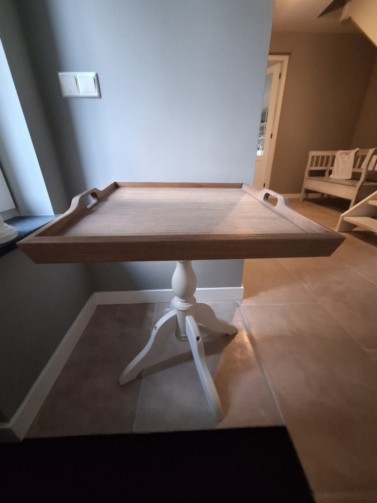 Butlertray, Ophalen, Gebruikt, 55 tot 75 cm, Klassiek, Landelijk