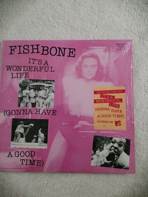 Maxi single Fishbone - It's a wonderful life, Ophalen of Verzenden, Soul, LP