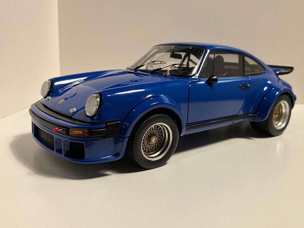 Porsche 911 (934) RSR van 1976 "Monaco Blue" 1/18 Schuco, Ophalen of Verzenden, Nieuw, Auto, Overige merken