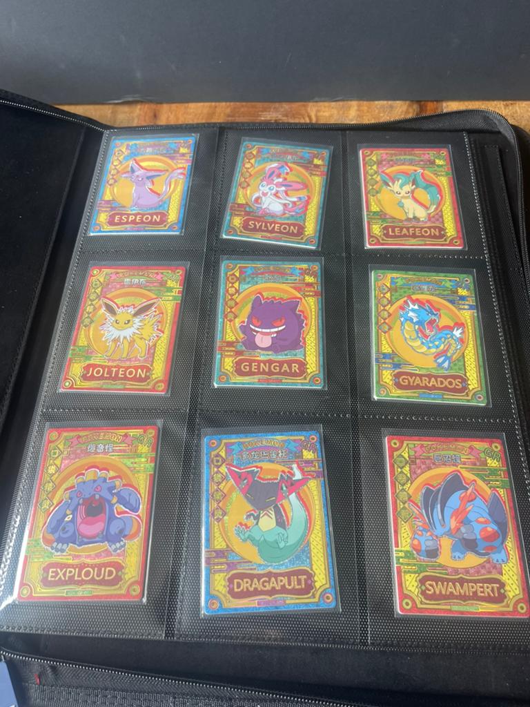 Grote Pokémon custom kaarten collectie | Eeveelutions,holo’s, Ophalen of Verzenden, Zo goed als nieuw, Meerdere kaarten