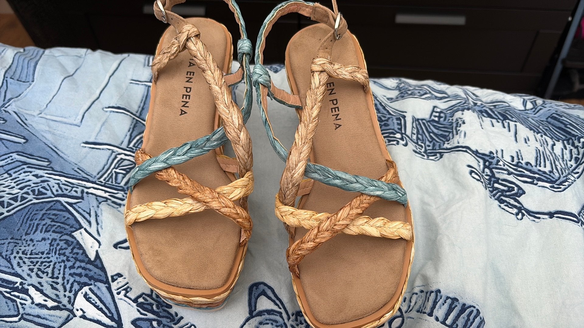 Alma en Pena Sandalen Maat 38 - Nieuw, Kleding | Dames, Schoenen, Ophalen of Verzenden, Nieuw, Overige kleuren, Sandalen of Muiltjes