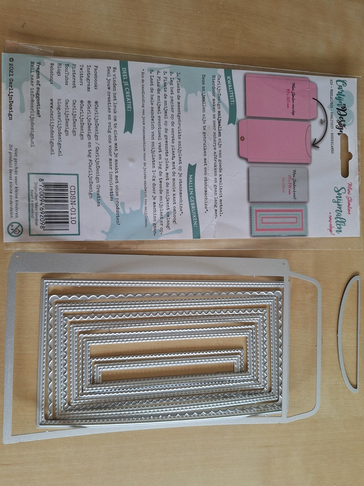 Carlijn Design, Hobby en Vrije tijd, Ophalen of Verzenden, Nieuw, Overige thema's