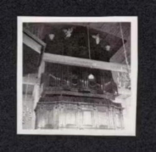 Foto Numansdorp Kerk Interieur Orgel., Foto, Ophalen of Verzenden, Zo goed als nieuw, 1940 tot 1960