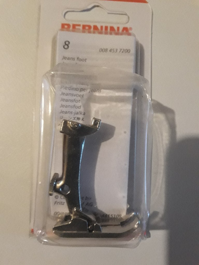 Bernina Jeans foot nr 8   0084537200, Ophalen of Verzenden, Nieuw, Toebehoren, Bernina